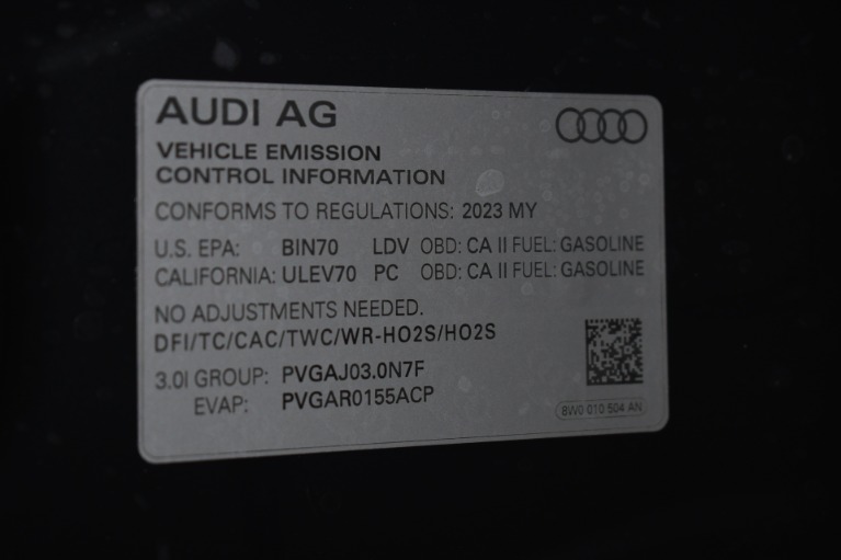 Used 2023 Audi S5 Sportback 3.0T quattro Prestige for sale Sold at Tampa Bay AutoNetwork in Tampa FL 33605 94