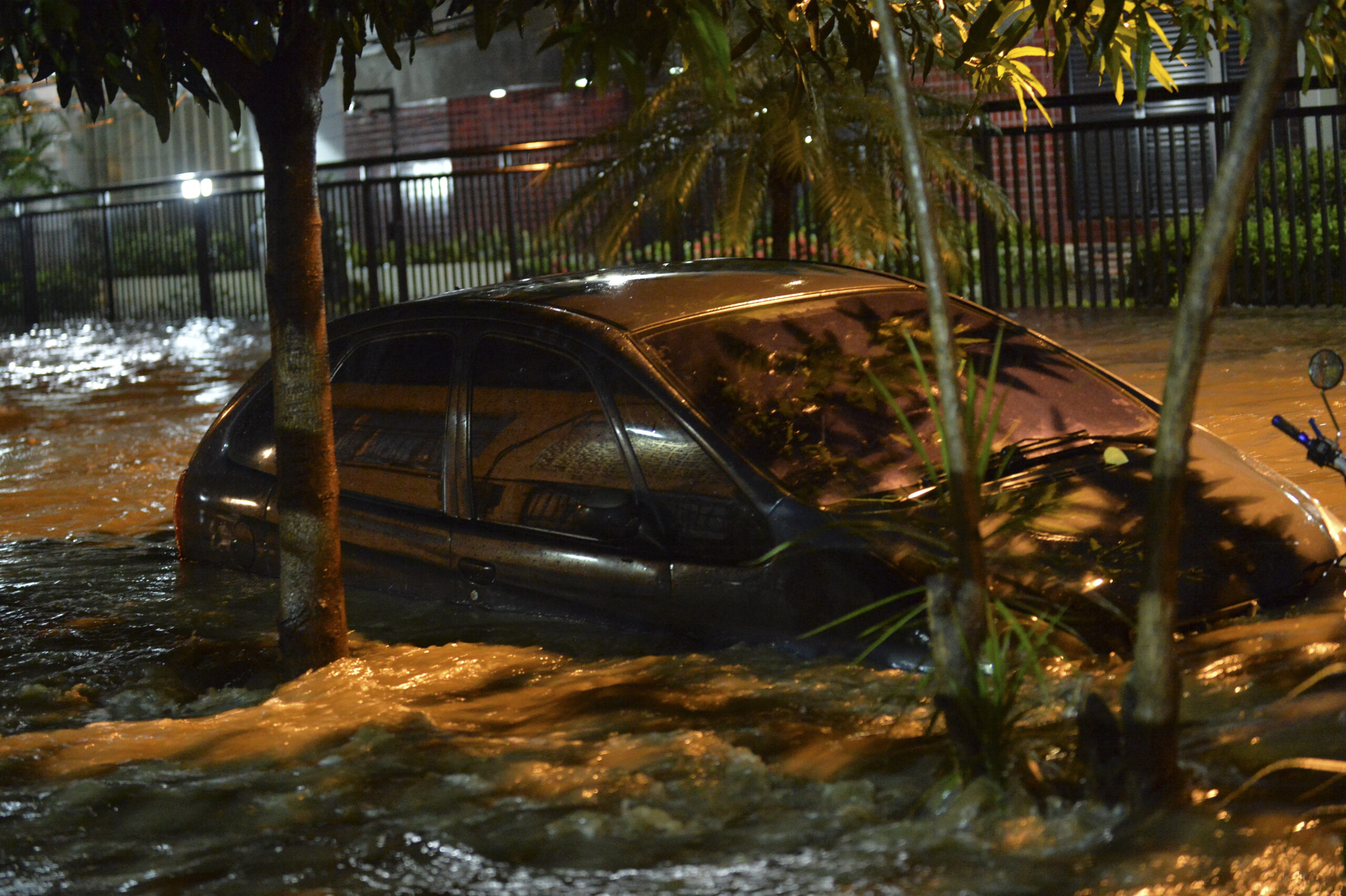 Flooded Car